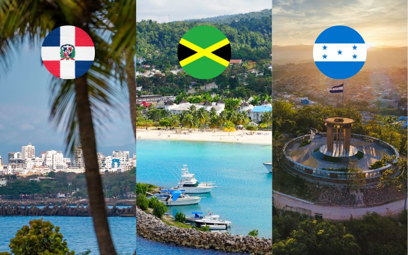 Imagen de República Dominicana, Jamaica y Honduras - GSB